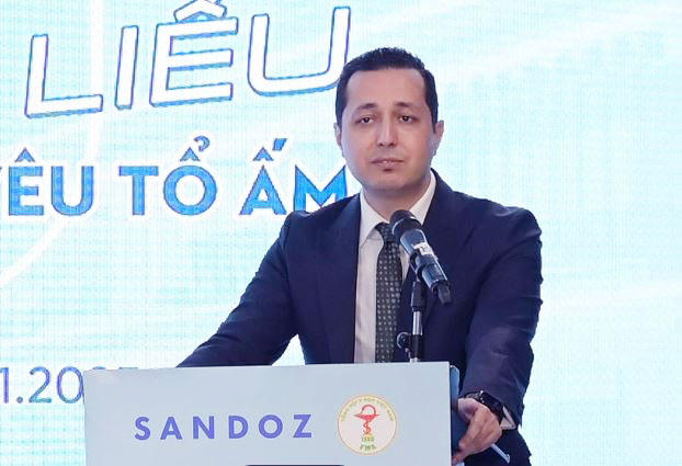 Ông Charaf Eddine Kadri, Tổng Giám đốc Sandoz Việt Nam.