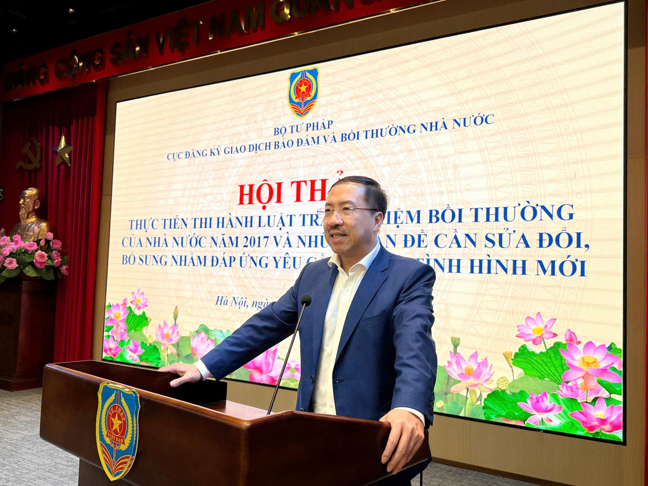 Cục trưởng Cù Thu Anh phát biểu khai mạc Hội thảo. (Ảnh: PV)