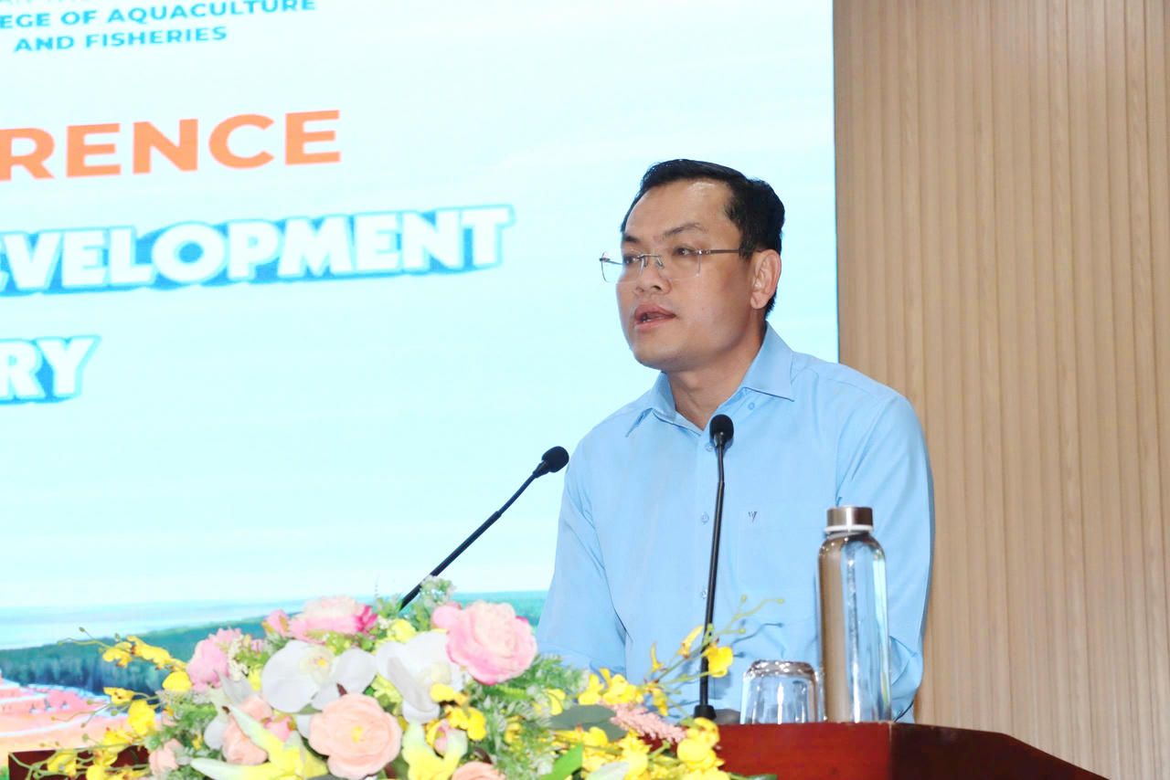 Ông Ngô Vũ Thăng - Phó Chủ tịch UBND tỉnh Cà Mau, chia sẻ về kết quả đạt được và những khó khăn của ngành hàng cua.