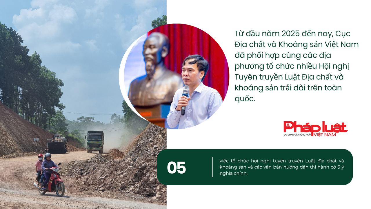 Phòng ngừa sai phạm trong hoạt động khoáng sản bằng các buổi tuyên truyền thiết thực