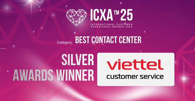 Viettel là doanh nghiệp Việt Nam đầu tiên giành giải Trải nghiệm khách hàng quốc tế ICXA
