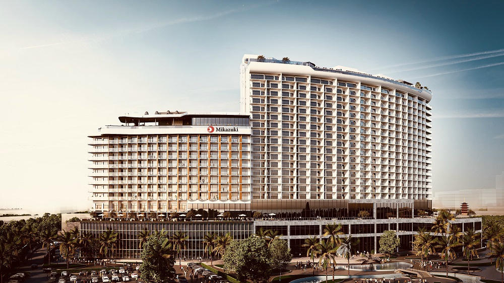 Giai đoạn 2 của Da Nang Mikazuki Japanese Resorts &amp; Spa gồm tổ hợp công trình&nbsp;tòa khách sạn 15 tầng và khu biệt thự 14 căn.