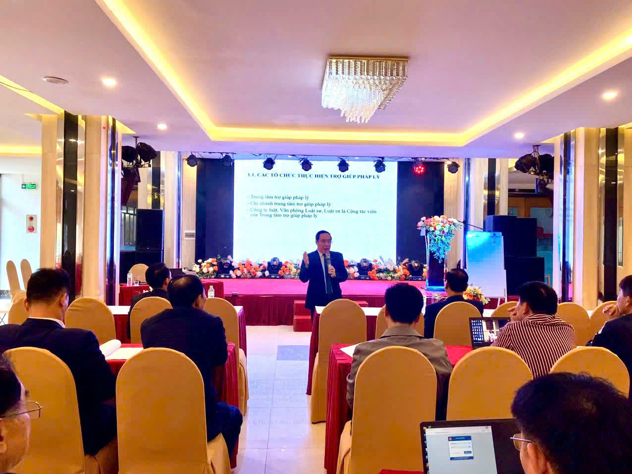 Quang cảnh Hội nghị tập huấn.