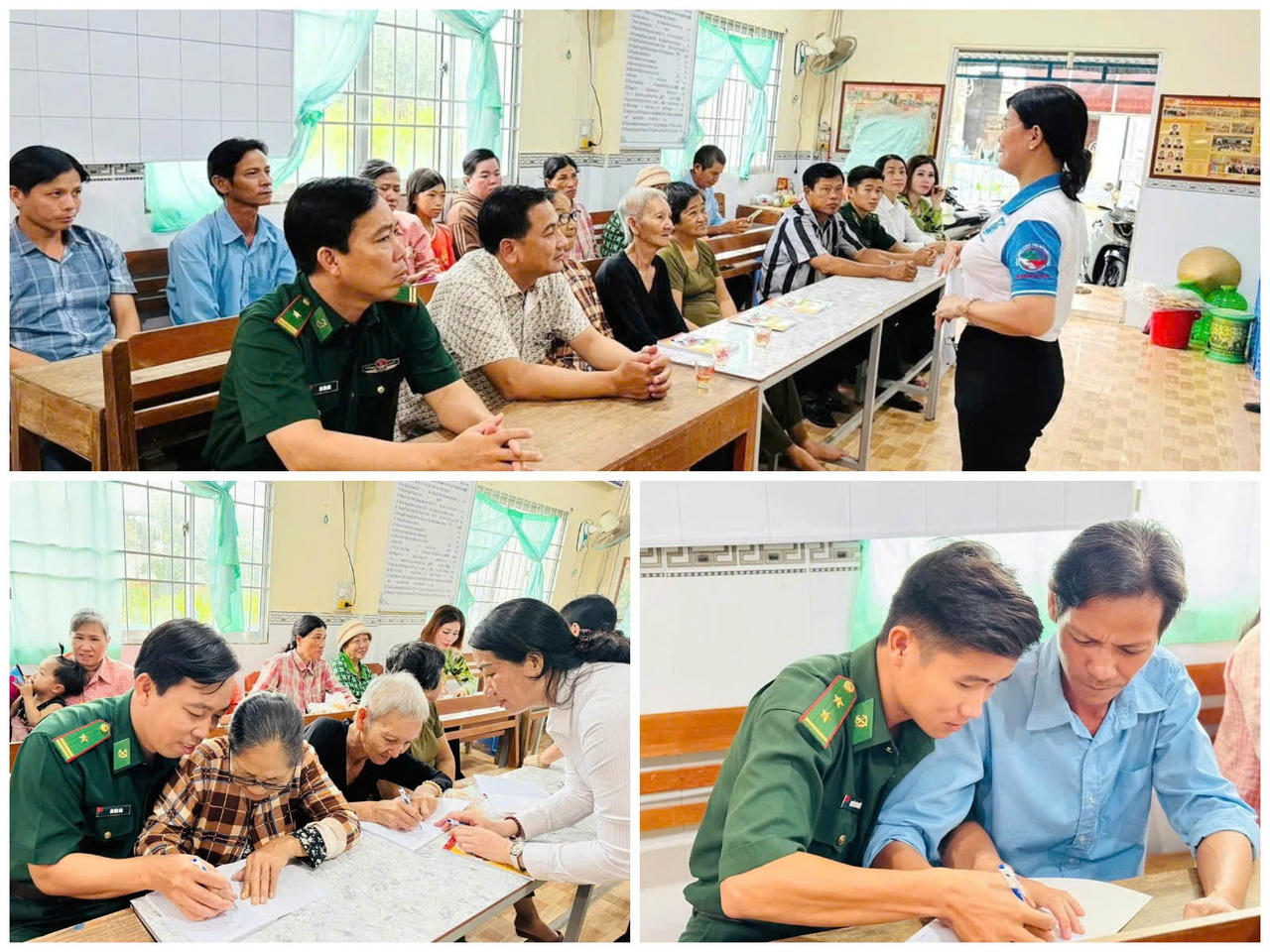 Đồn Biên phòng Cái Đôi Vàm và Hội LHPN xã kỳ vọng lớp học sẽ giúp các học viên hoàn thành chương trình, biết đọc báo, viết đơn từ, ký tên và có thể hỗ trợ con cháu trong học tập.