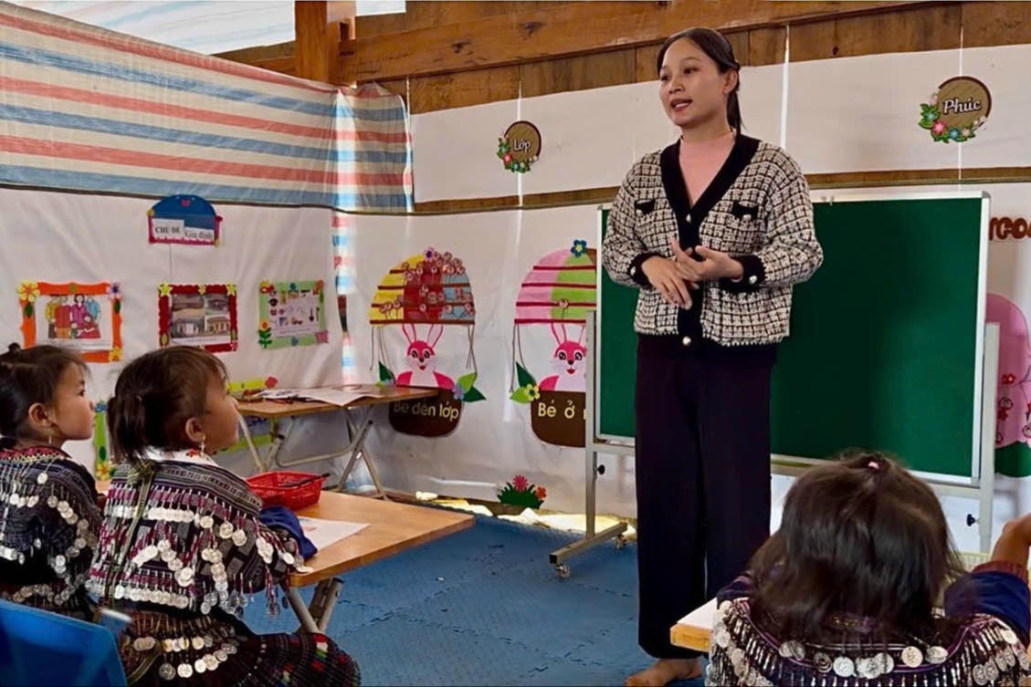 ‘Thanh xuân dành trọn cho bản 3 không’: Chuyện của cô giáo mầm non giữa đại ngàn Lùng Cúng