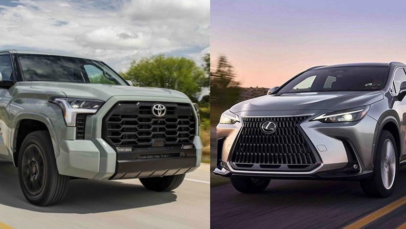 Có khoảng gần 7.600 xe Toyota và Lexus được triệu hồi.