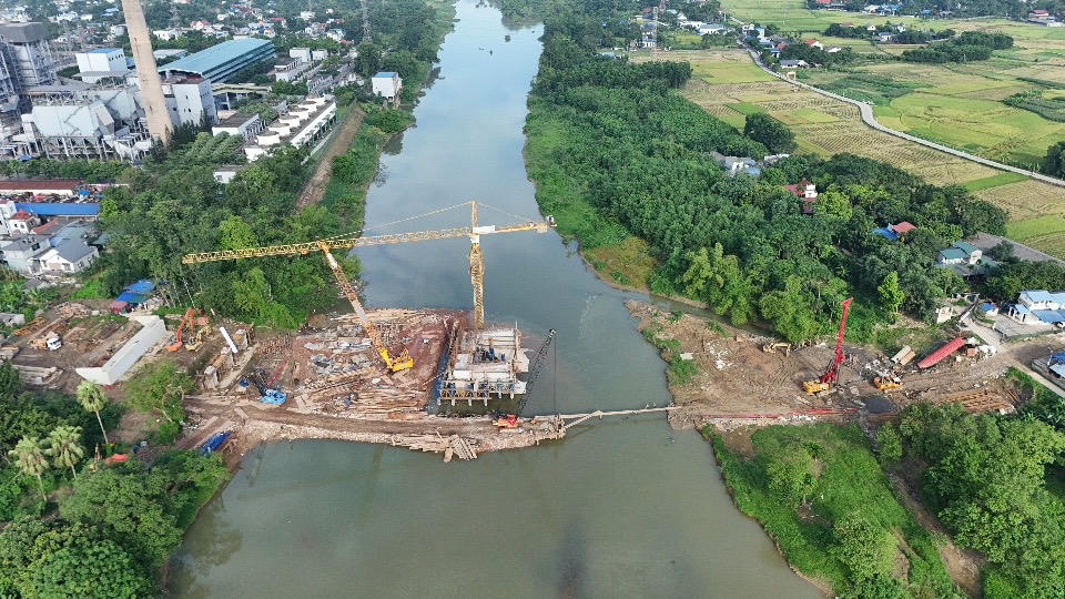 Cầu Quang Vinh: Quyết tâm kết nối sông Cầu trước thách thức giải phóng mặt bằng, thiên tai