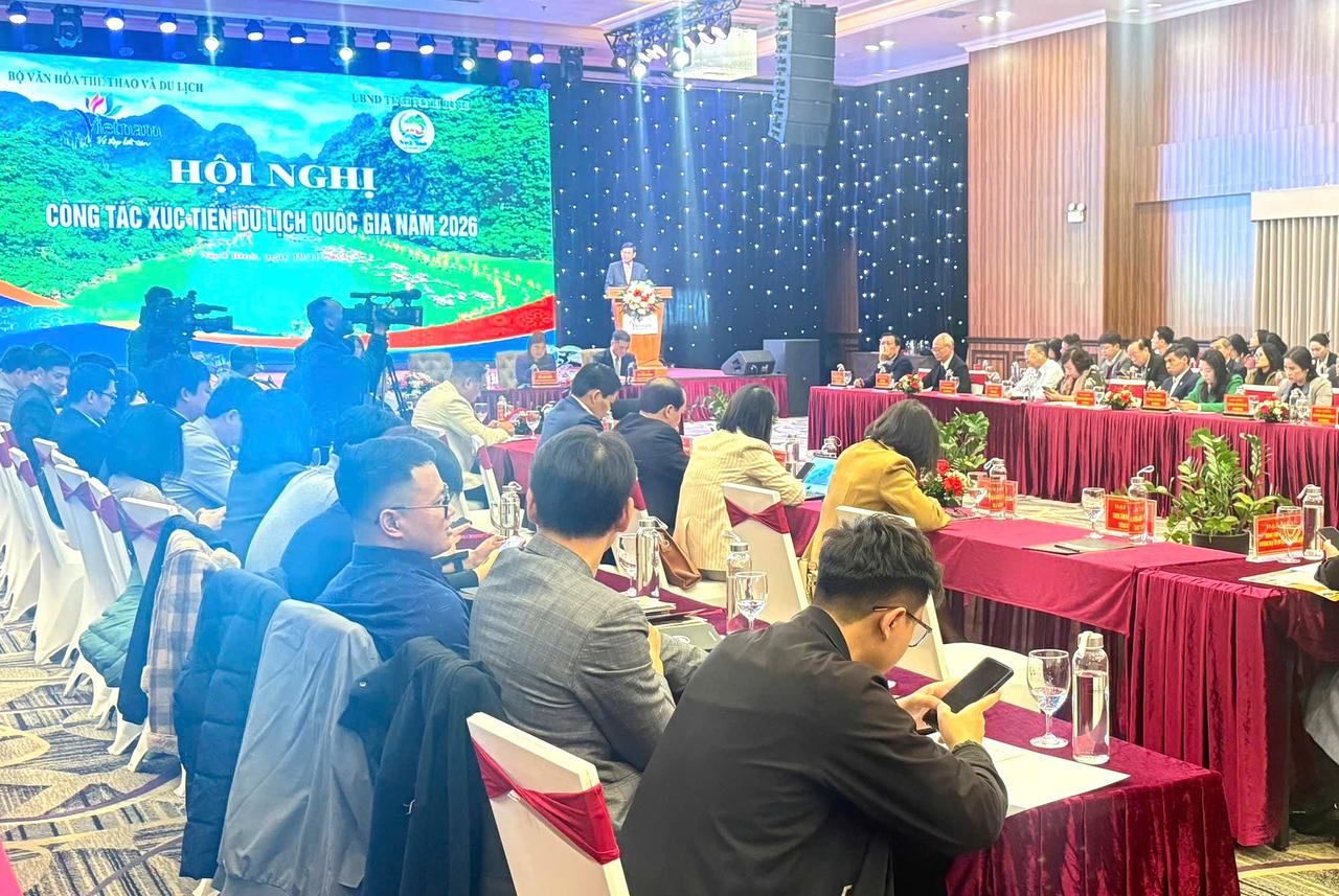 Hội nghị xúc tiến du lịch Quốc gia năm 2026 được tổ chức tại Ninh Bình