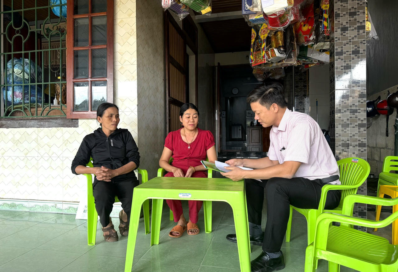 Đồng hành cùng hộ vay tái sản xuất sau các đợt mưa, lũ