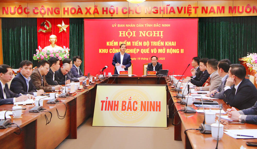 Bắc Ninh: Tháo gỡ vướng mắc, thúc đẩy tiến độ dự án hạ tầng KCN Quế Võ mở rộng 2
