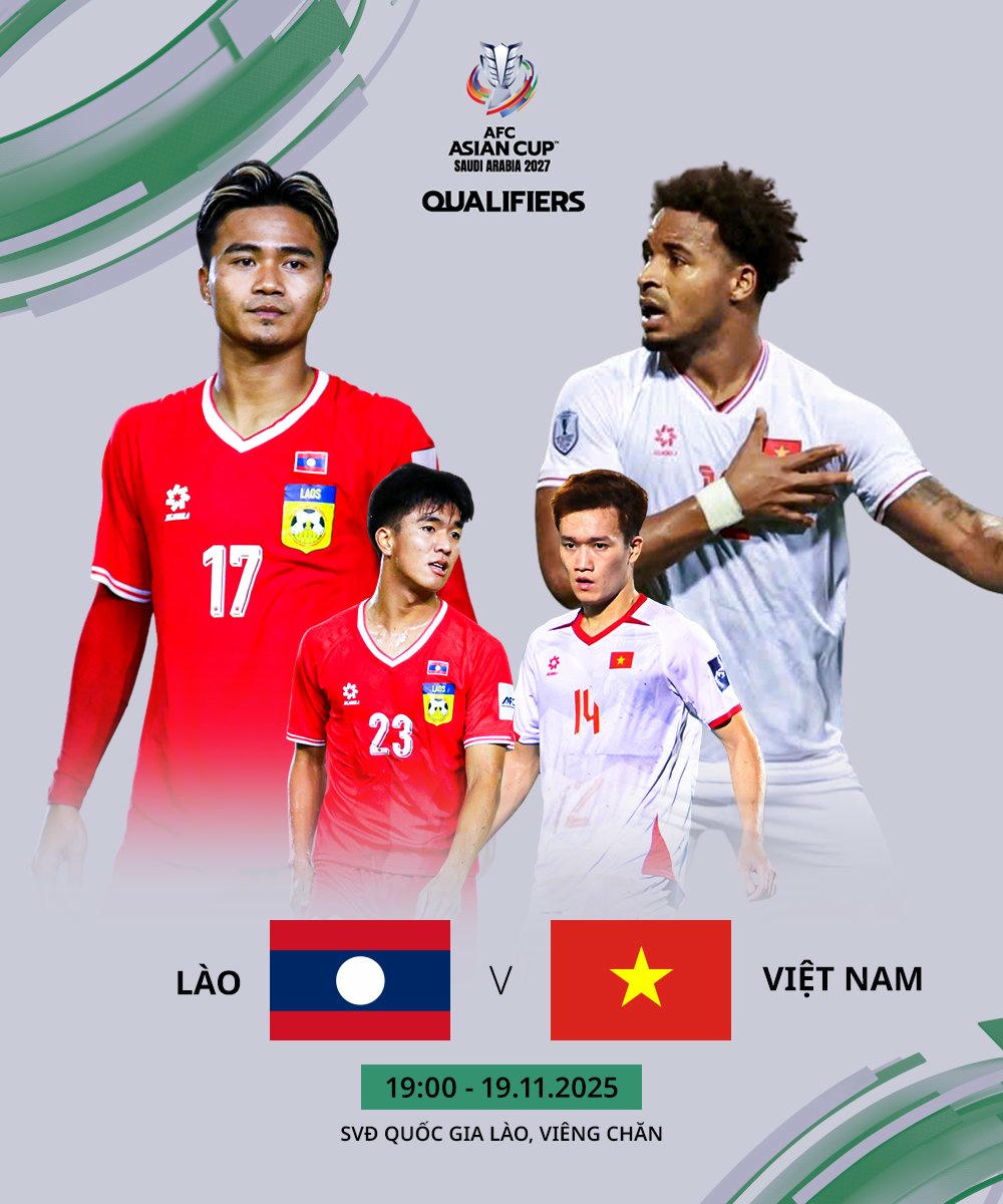 Mục tiêu của ĐT Việt Nam và Lào ở Viêng Chăn