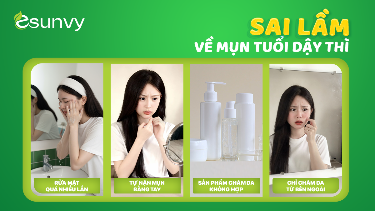 Có nhiều hiểu lầm khi chăm da ở tuổi dậy thì