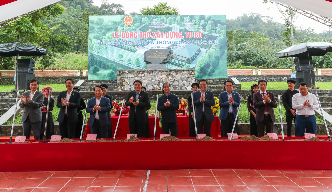 Việc tu bổ khu di tích là hành động thiết thực không chỉ có ý nghĩa đối với giáo dục tại tỉnh Tuyên Quang mà còn lan tỏa trên phạm vị cả nước.