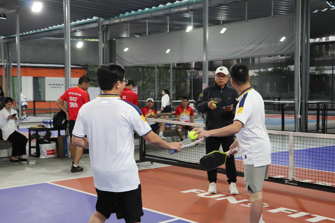 Sôi nổi Giải Pickleball Báo Pháp luật Việt Nam Open - Cúp ACSV lần thứ nhất, năm 2025