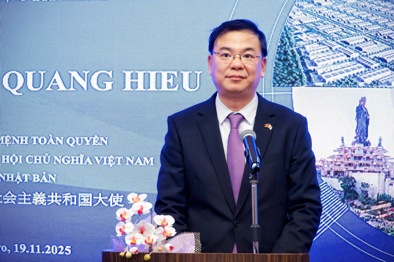 Phát biểu chào mừng của Đại sứ Việt Nam tại Nhật Bản