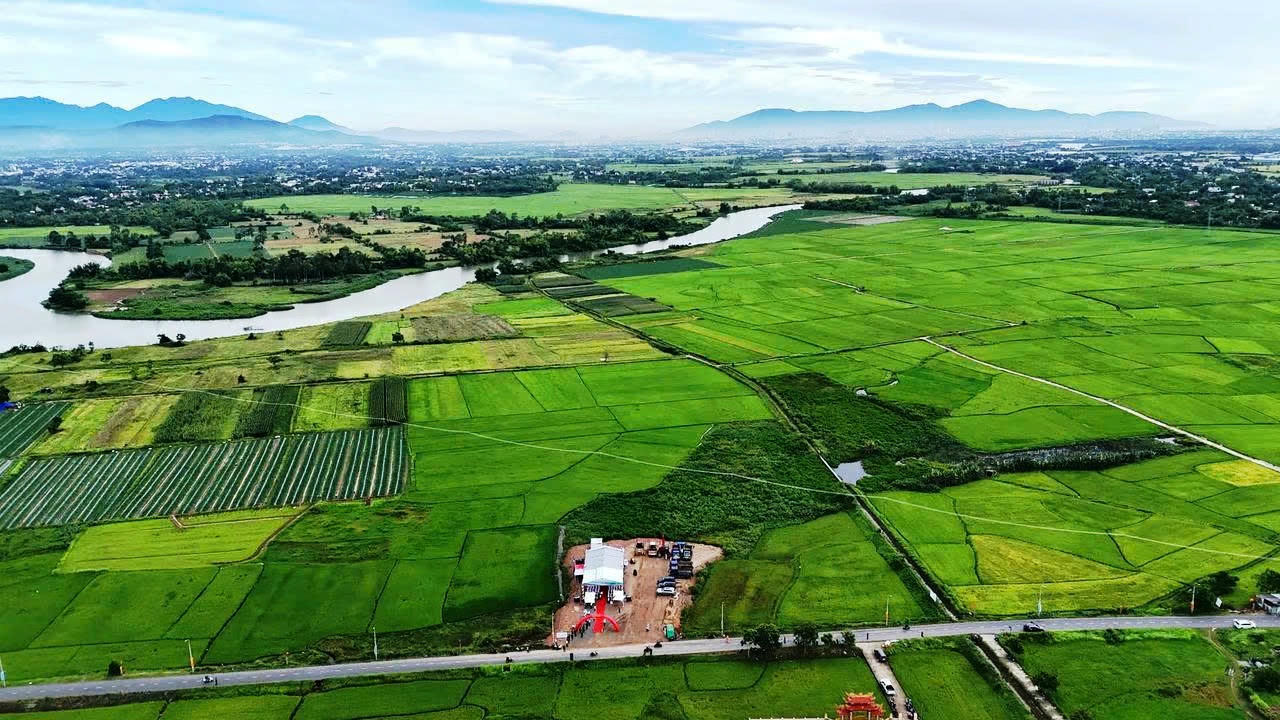 Khu tái định cư dự án đường sắt tốc độ cao tại Điện Bàn Bắc đã khởi công ngày 19/8 vừa qua.