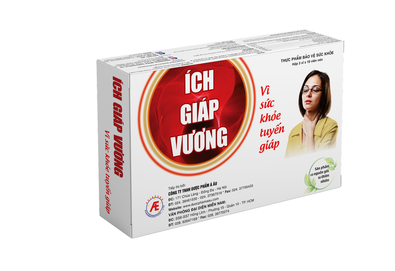 Thực phẩm bảo vệ sức khỏe (TPBVSK) Ích Giáp Vương - Vì sức khỏe tuyến giáp