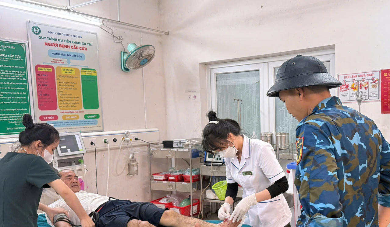 Người bệnh được cấp cứu kịp thời