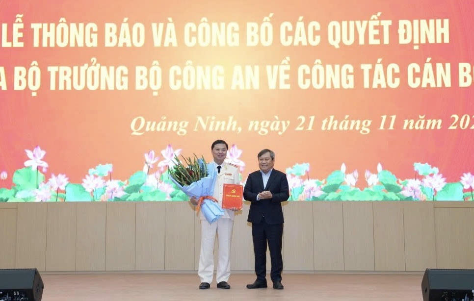 Quảng Ninh có tân Giám đốc Công an tỉnh