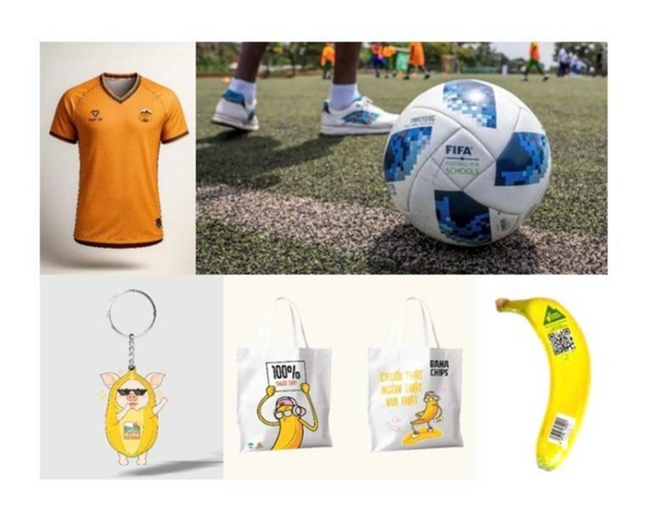 Quà tặng khuyến mãi của HAGL dành cho khách hàng.