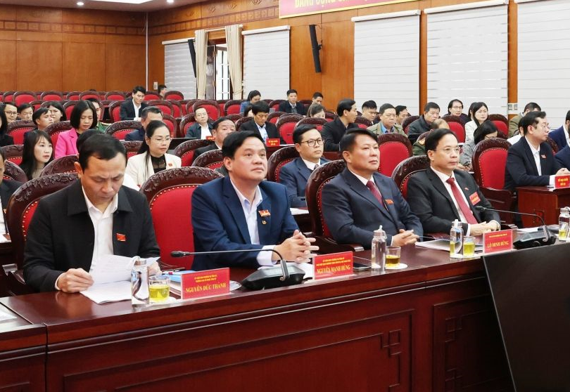 Các đại biểu dự kỳ họp.