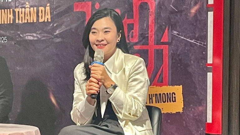 NSUT Ánh Tuyết thông tin về&nbsp;“Rock – Tinh thần đá” (ảnh P.V)