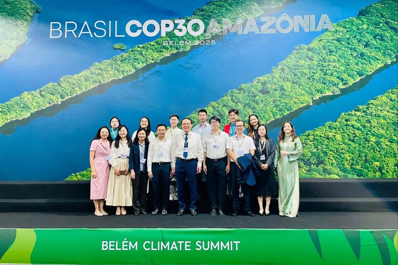 Điểm nhấn Việt Nam tại Hội nghị COP30: Thúc đẩy quản trị khí hậu toàn cầu bước sang giai đoạn mới