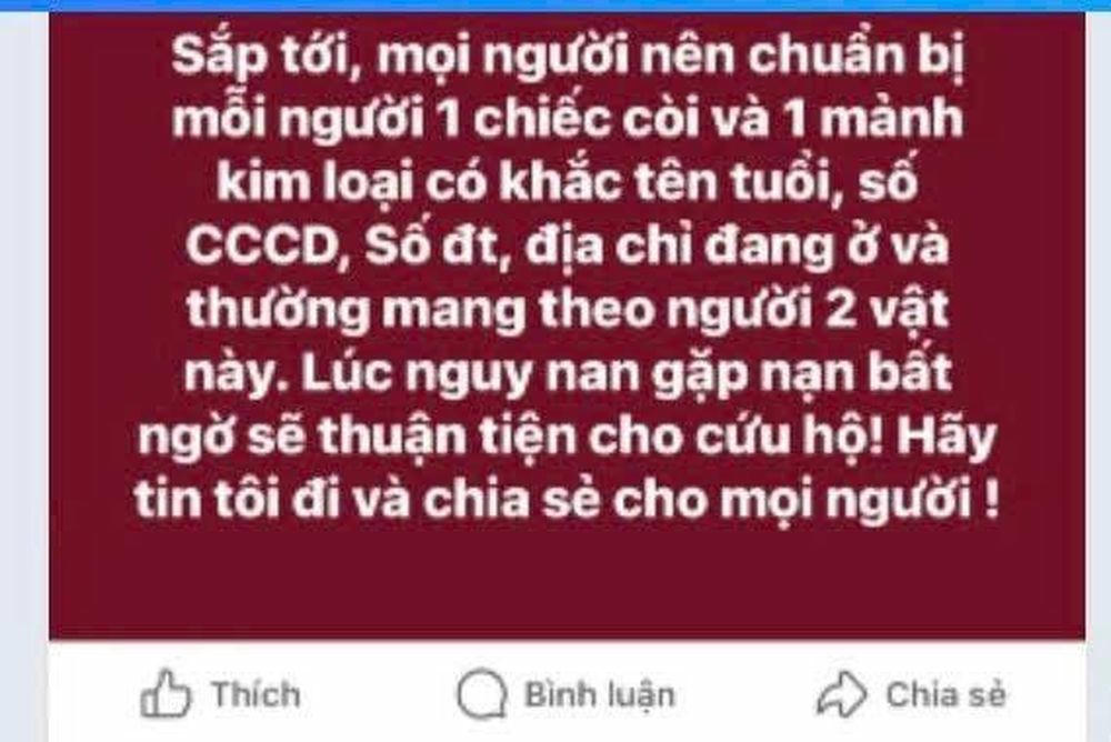 Ảnh: Facebook