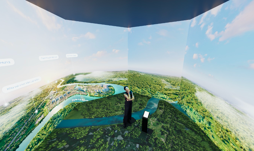 Phòng trải nghiệm đa giác quan – một trong những điểm nhấn ấn tượng tại sự kiện.