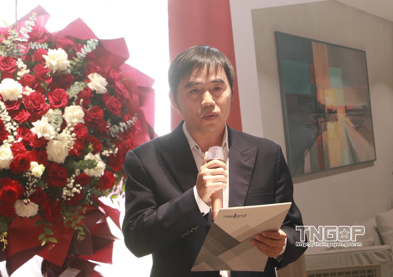 Đại diện Chủ đầu tư TNG Land phát biểu