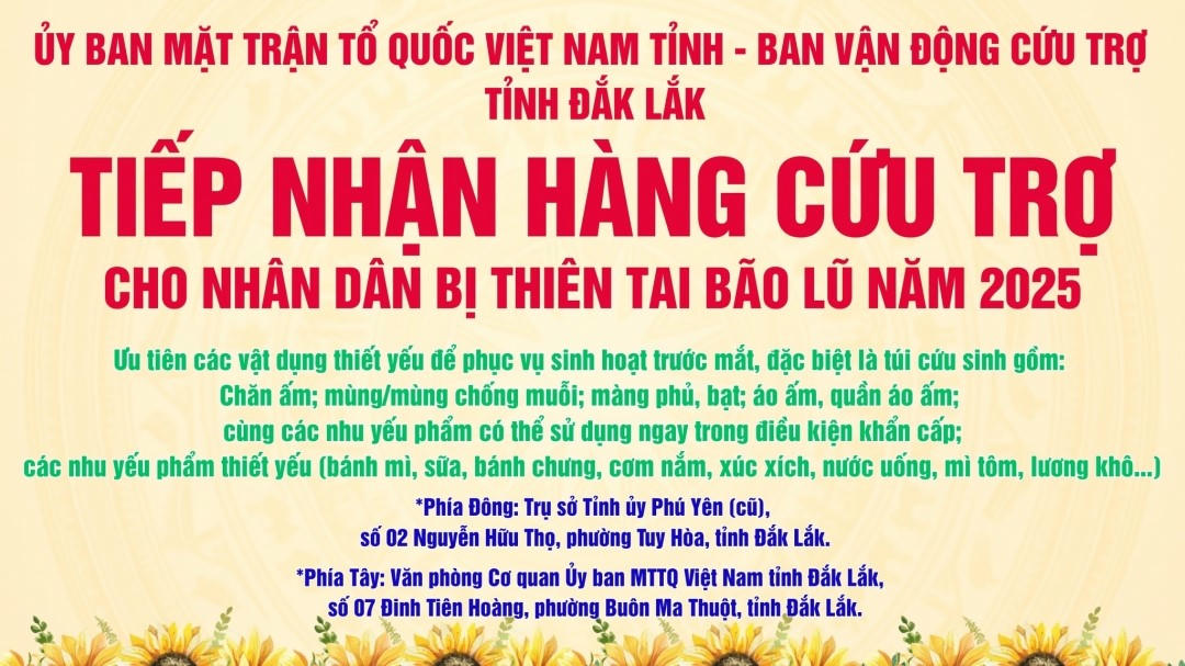 Đắk Lắk đồng lòng cứu trợ đồng bào vùng lũ: Nhân dân và chính quyền chung tay vượt khó