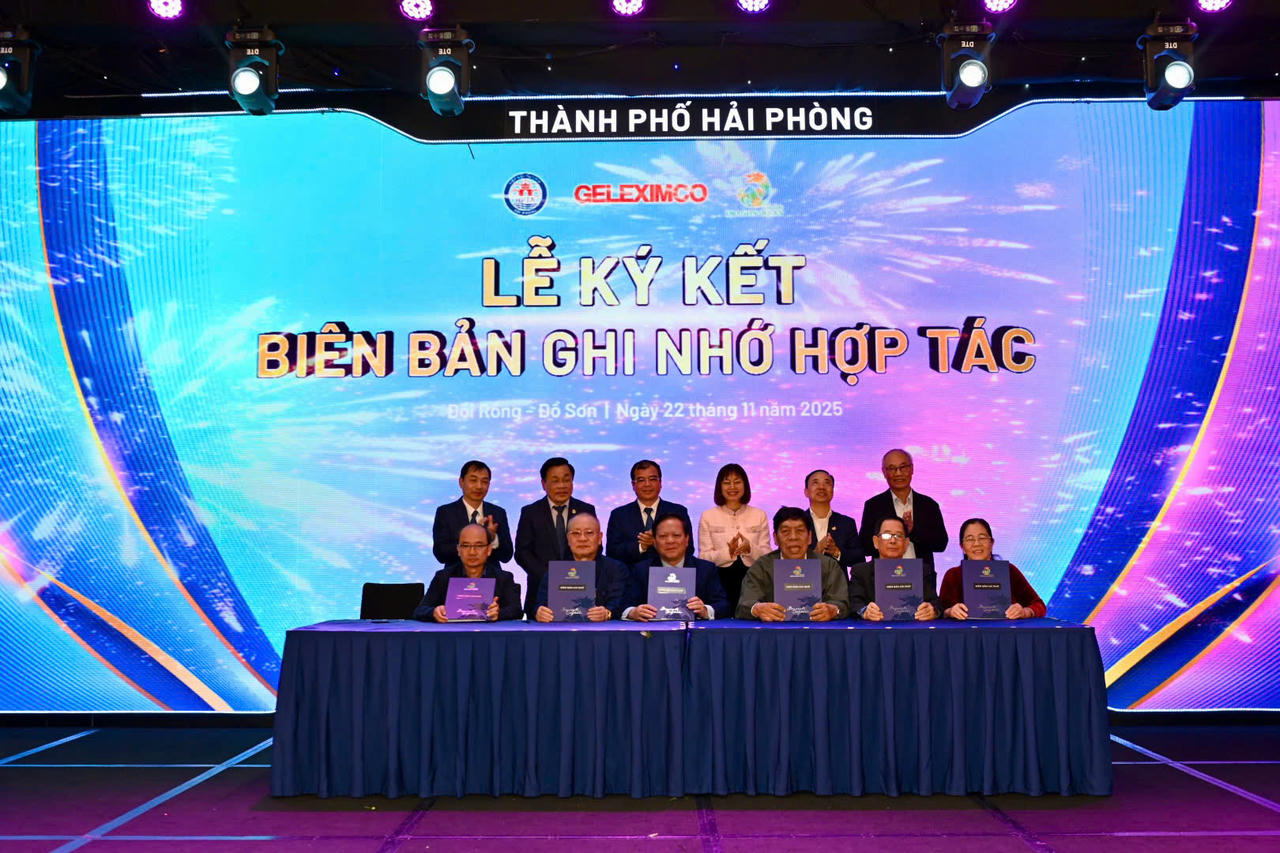 Trong khuôn khổ Hội nghị Xúc tiến điểm đến Du lịch TP Hải Phòng 2025 đã diễn ra Lễ Ký kết biên bản hợp tác.