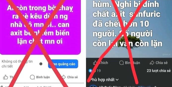 Thông tin bịa đặt trên mạng xã hội