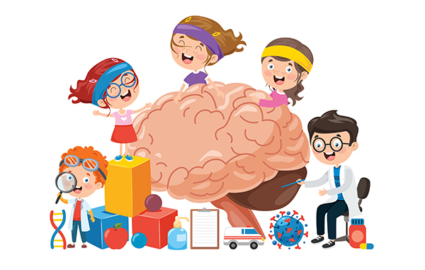 Trẻ tăng động khó tập trung là do vấn đề của não bộ