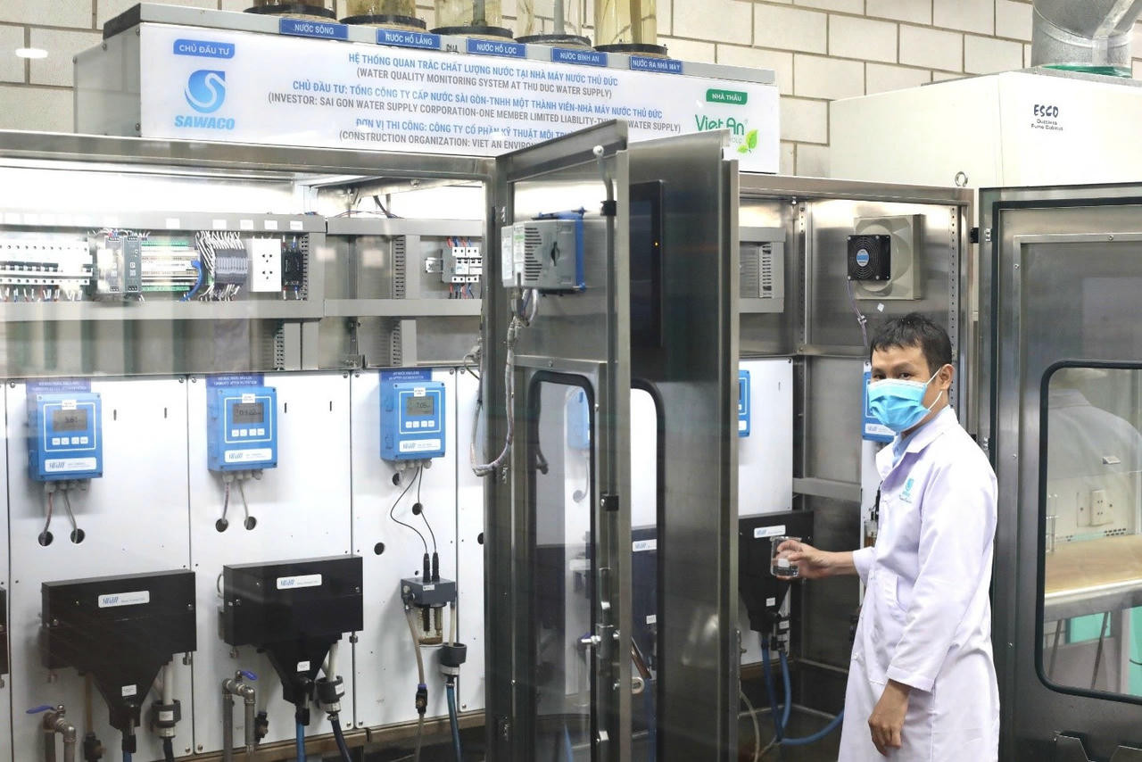 Tổng Công ty Cấp nước Sài Gòn (SAWACO) triển khai chương trình nâng cao chất lượng nước