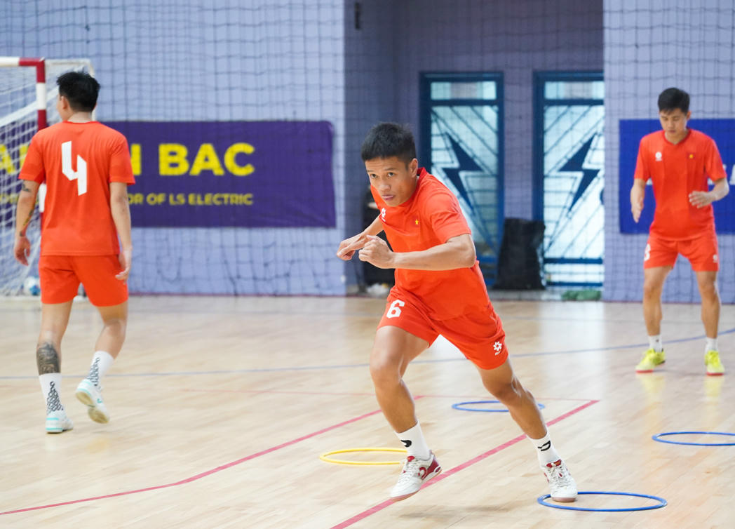  Futsal Việt Nam bước vào giai đoạn nước rút cho SEA Games 33