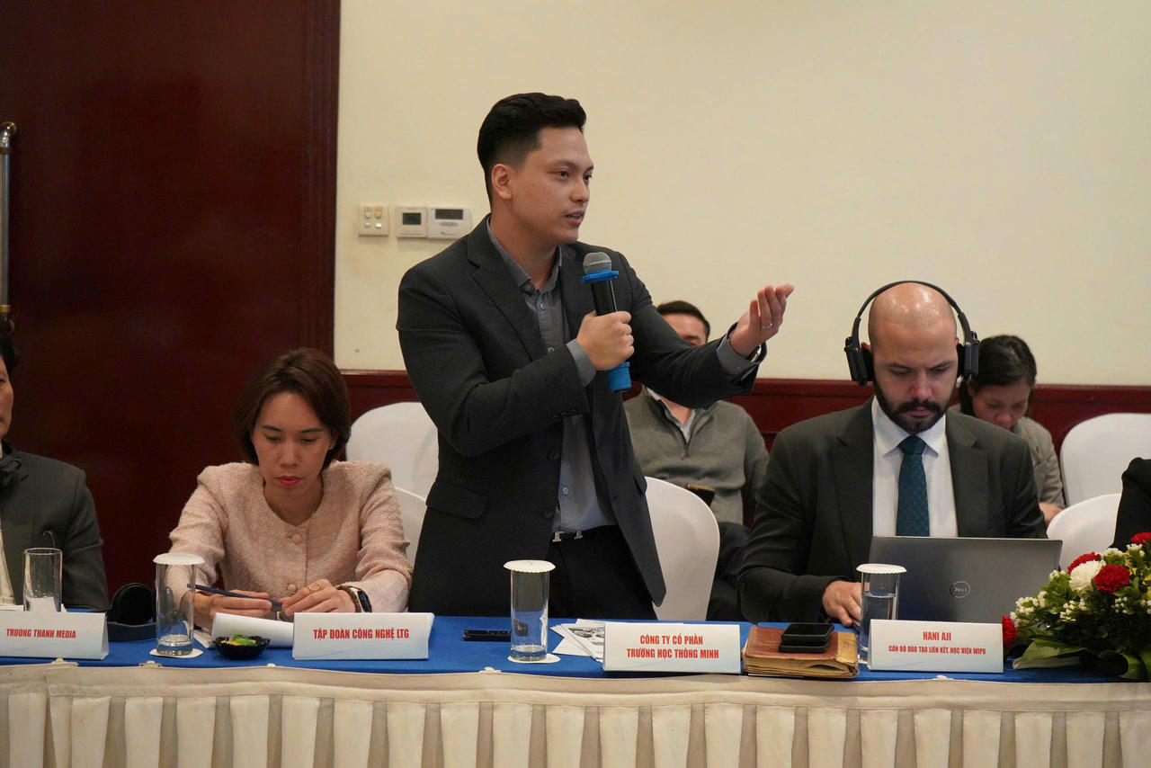 Đại biểu phát biểu tại sự kiện