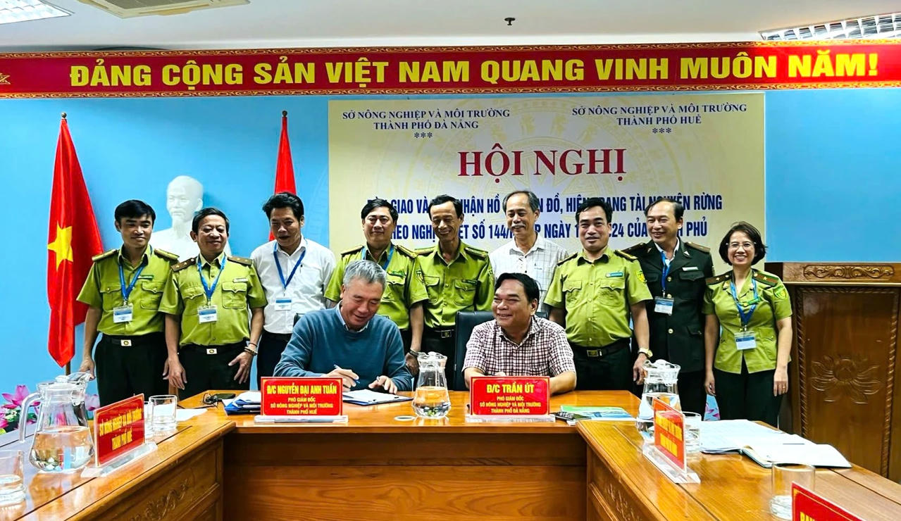 Huế bàn giao hơn 740 ha rừng cho Đà Nẵng 