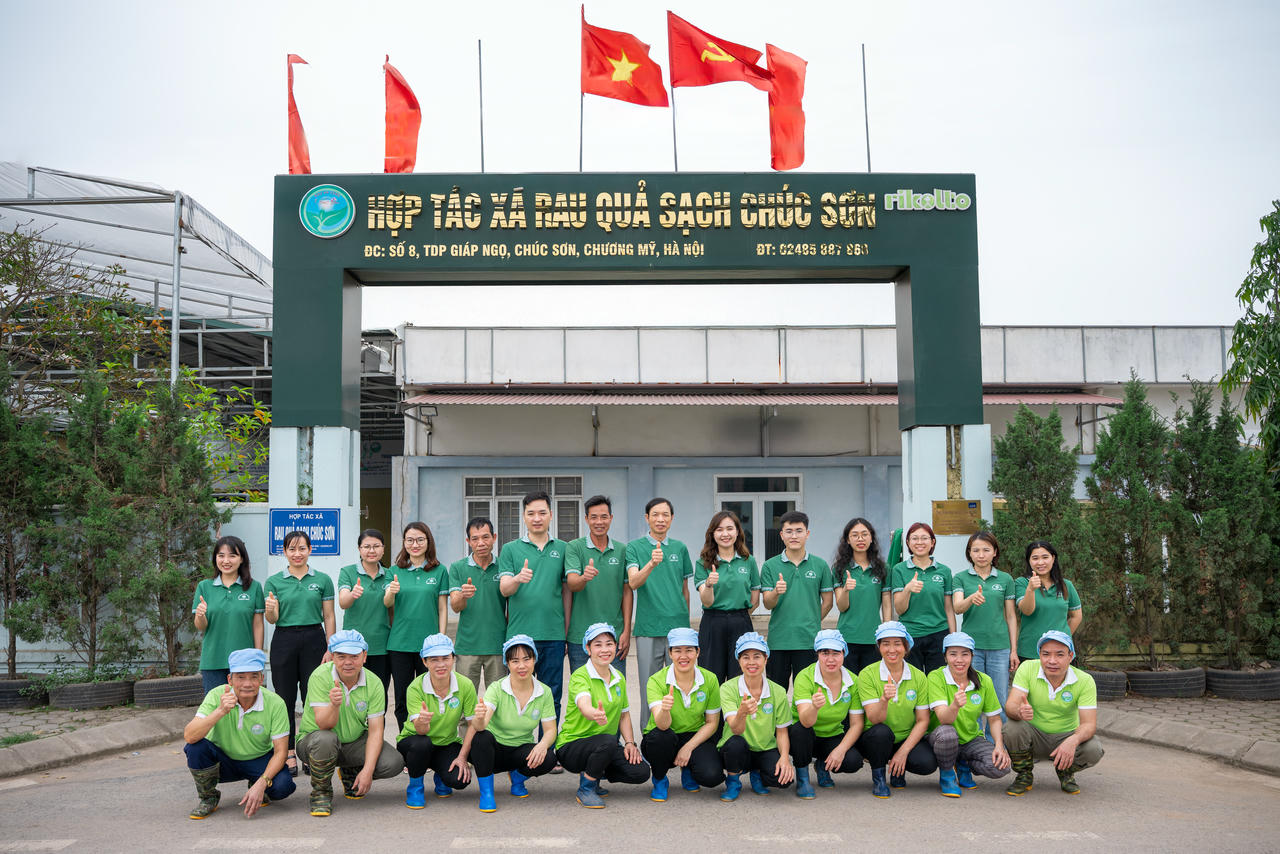 Ban đầu HTX thành lập với 16 hộ nông dân, đến năm 2024, HTX đã phát triển được 73 thành viên.