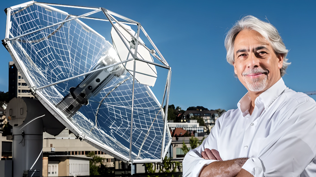 GS. Aldo Steinfeld, một trong những chuyên gia hàng đầu về năng lượng tái tạo, là diễn giả tại chuỗi tọa đàm “Khoa học vì Cuộc sống” do VinFuture tổ chức. Ảnh: energeia.