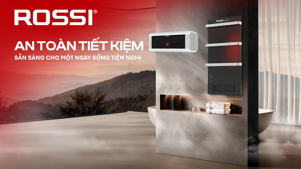  Rossi DuoComfort – sẵn sàng cho một ngày sống tiện nghi.