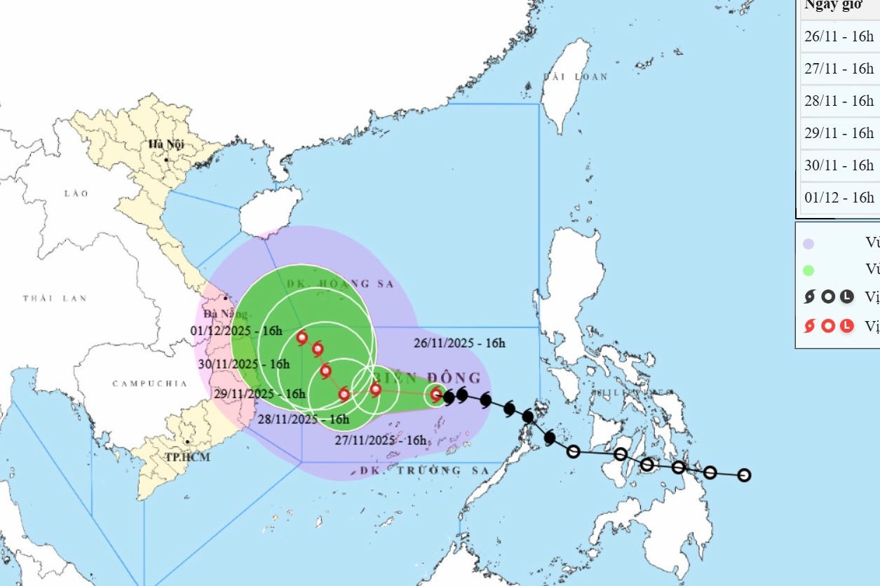 Điểm khác biệt của cơn bão số 15