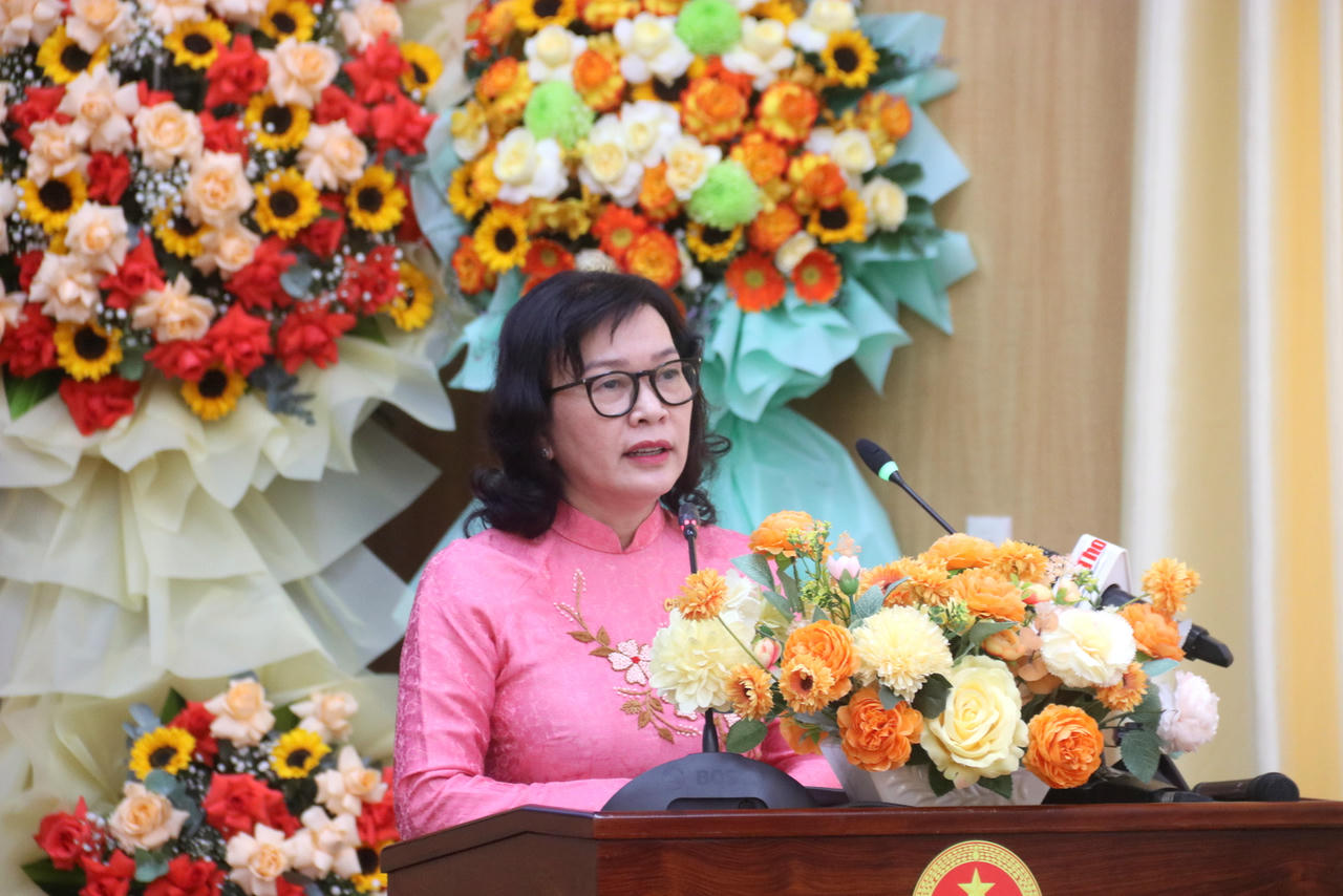 PGS.TS.BS Nguyễn Minh Phương - Chủ tịch Hội đồng Trường Đại học Y Dược Cần Thơ phát biểu.