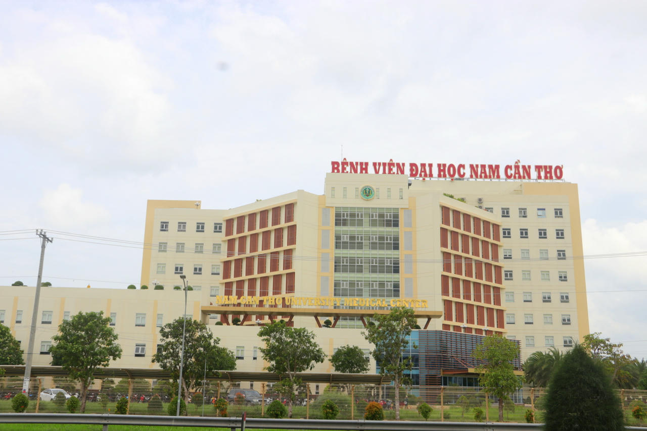 Bệnh viện Đại học Nam Cần Thơ. (Ảnh: Đình Thương)
