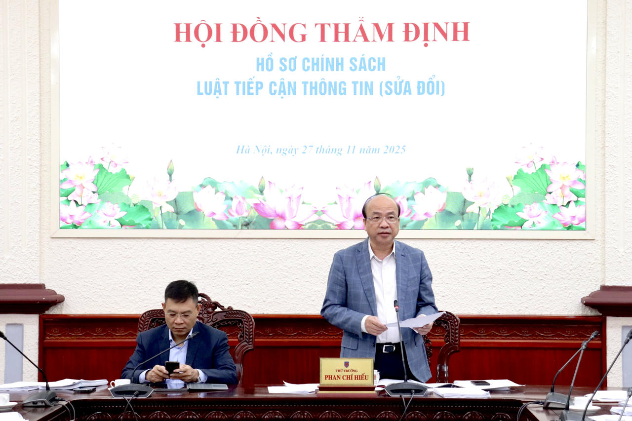 Thứ trưởng Phan Chí Hiếu phát biểu kết luận