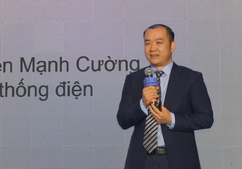 Ông Nguyễn Mạnh Cường - Phó Trưởng phòng phụ trách Phòng Phát triển Hệ thống điện, Viện Năng lượng. Ảnh: Minh Khuê