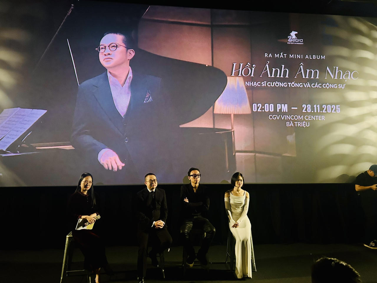 "Hồi ảnh âm nhạc" nơi âm nhạc không chỉ là di sản, mà còn là mạch sống được tiếp nối qua các thế hệ (ảnh P.V).