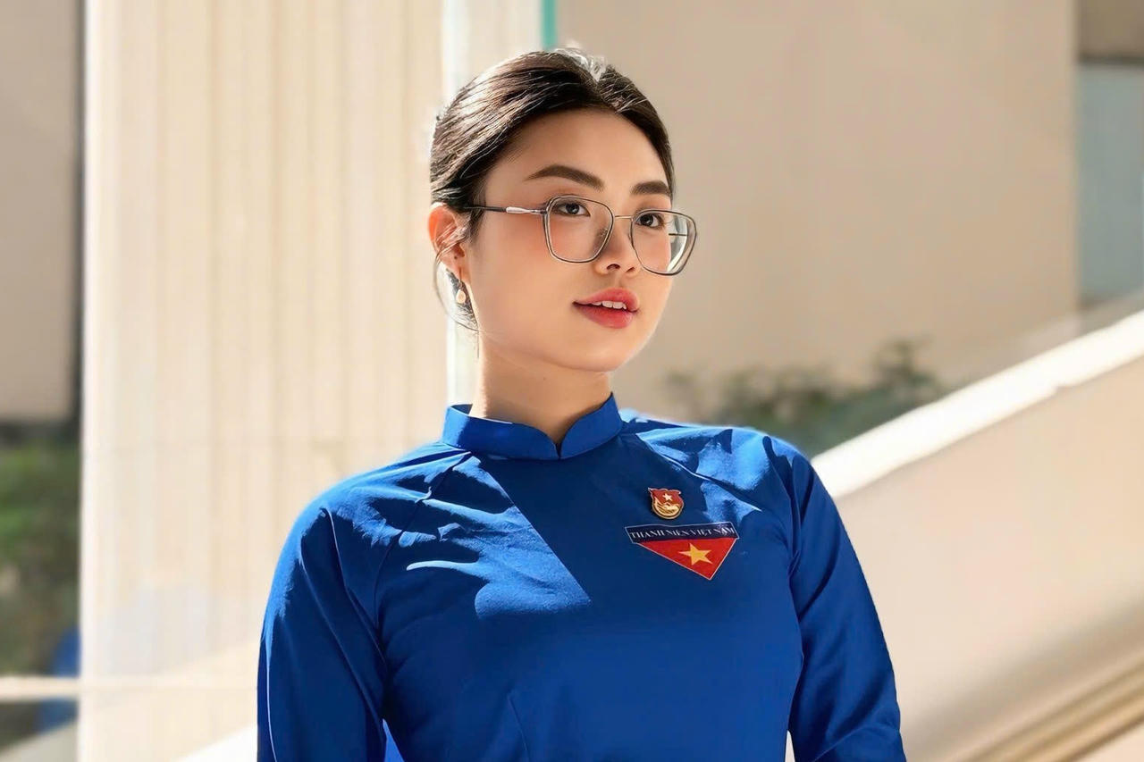 Nữ sinh Học viện Ngoại giao phát biểu tại Lễ kỷ niệm 50 năm Quốc khánh Lào là ai?