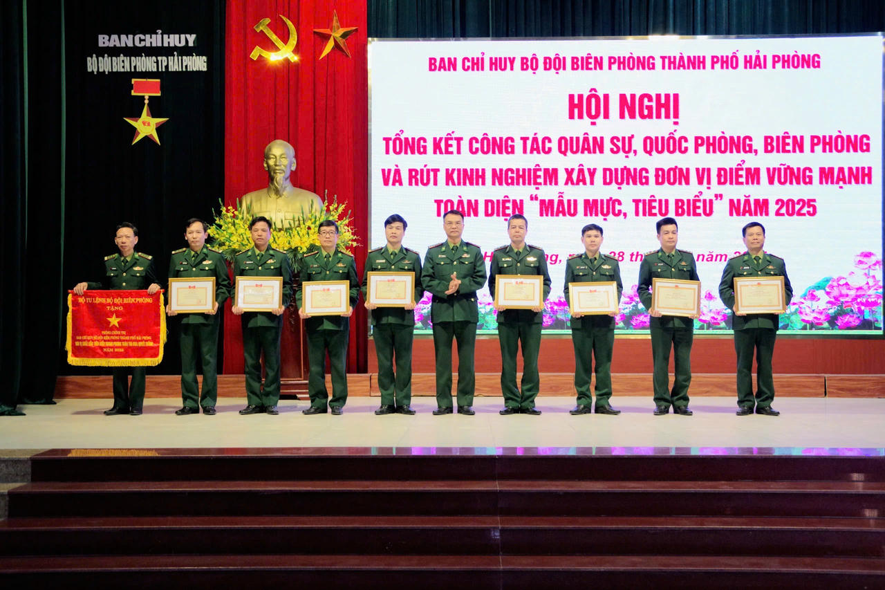 Bộ đội Biên phòng Hải Phòng phát huy vai trò nòng cốt bảo vệ biên giới biển đảo, xây dựng đơn vị điểm “Mẫu mực, tiêu biểu”
