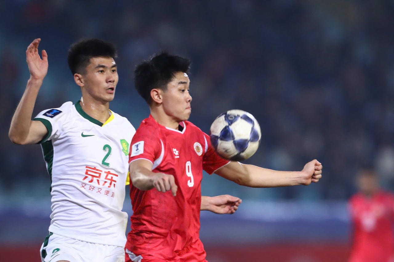 Đình Bắc chơi ấn tượng trong trận đấu (Ảnh Như Đạt)